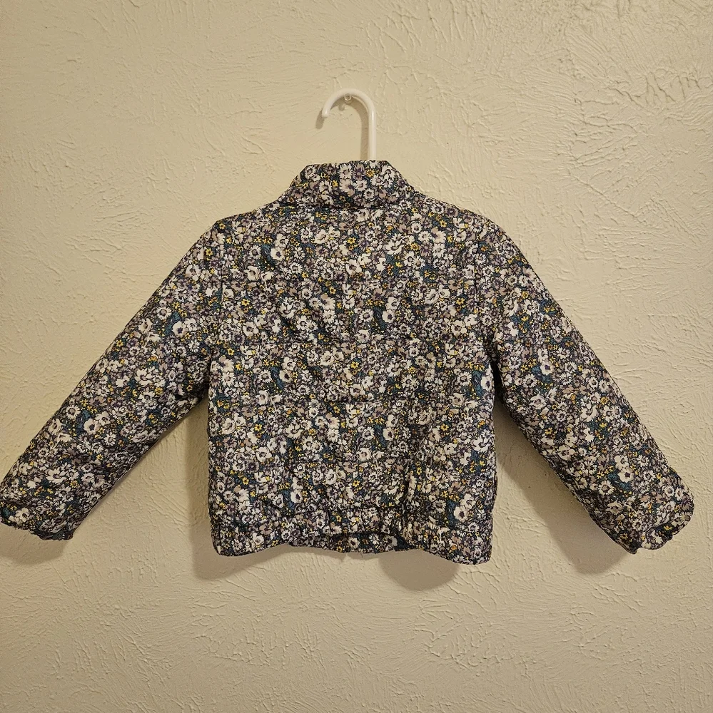 Baby Gap Floral Puffer Jacket - Picture 5 of 5